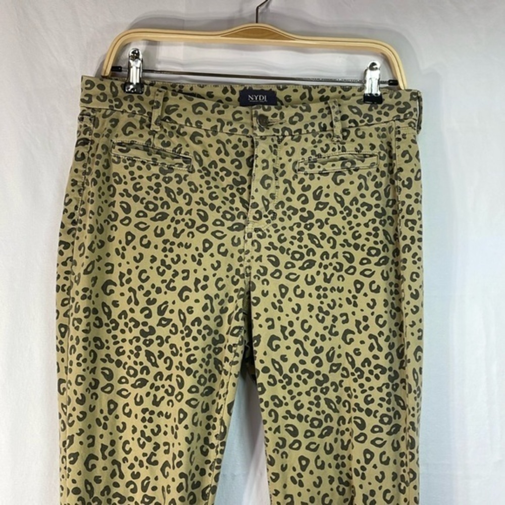 🦔 NYDJ leopard print Ami skinny pants